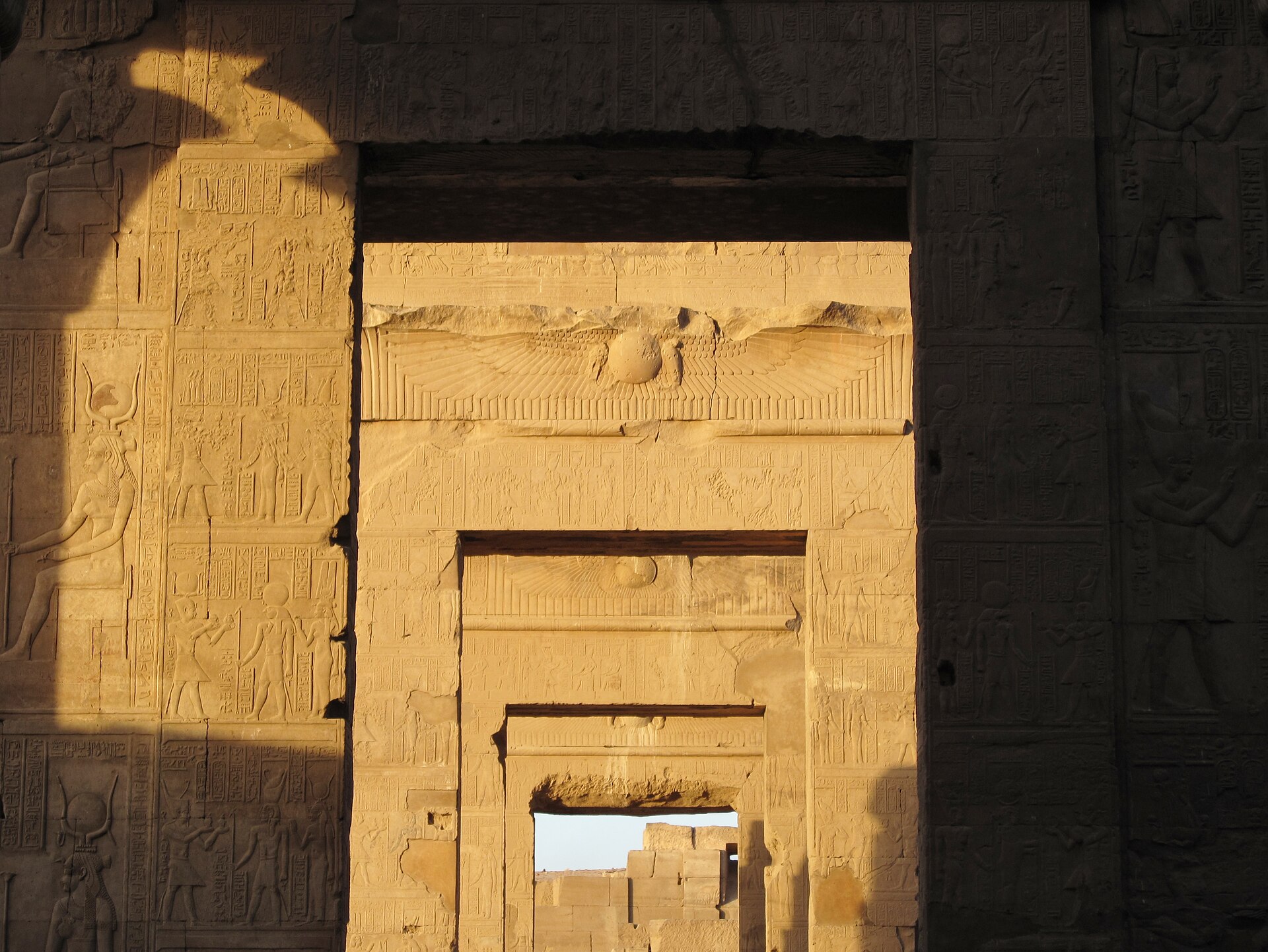 Kom Ombo Temple on the bank of the Nile