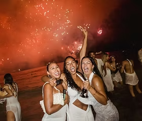 Rio de Janeiro, Day 3 (NYE) · New Year's Eve on Copacabana