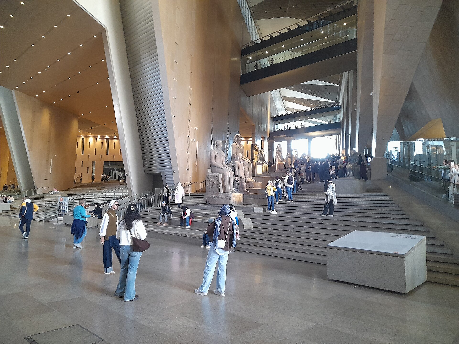 The Grand Egyptian Museum in Giza